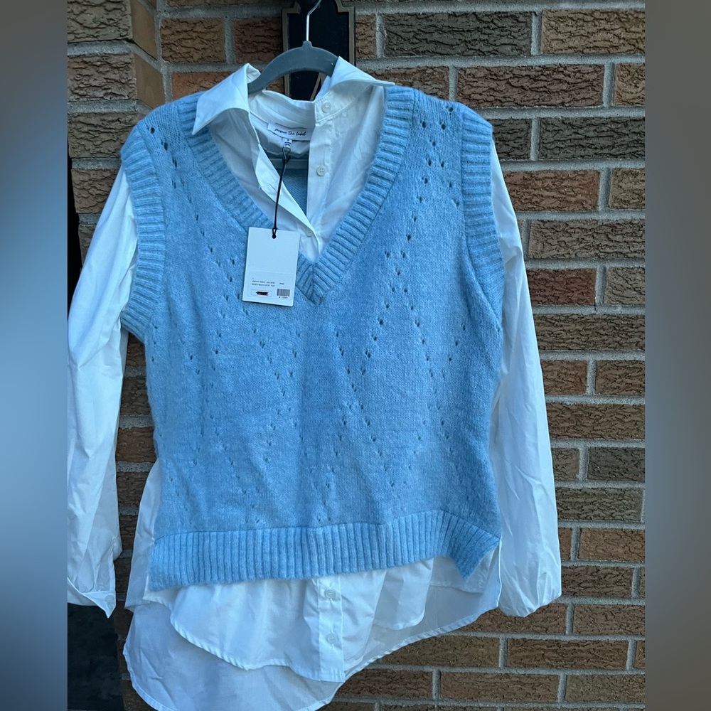 Blue sweater